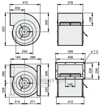 Rosenberg DRAE 281-4 - описание, технические характеристики, графики